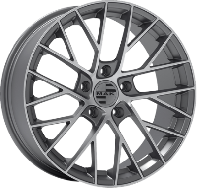 MAK Monaco Gun Metallic Mirror 8,50x19 5x112,00 ET46,00