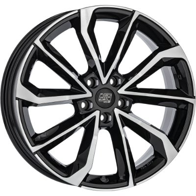 MSW 42 Black Polished 7,50x17 5x108,00 ET38,00