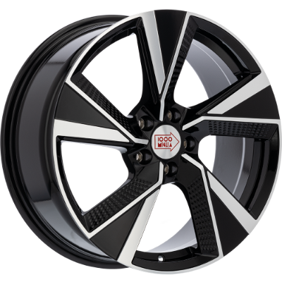 Mille Miglia MME3 Black Polished 7,50x18 5x108,00 ET45,00
