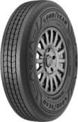 Close-up van het loopvlak Goodyear Duramax Steel 7.50 R16 122/120 L C