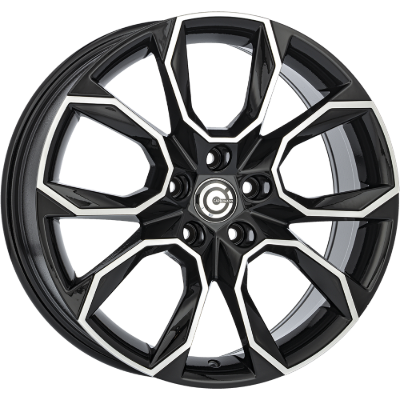 Carbonado Beast Black Polished 7,00x17 5x112,00 ET43,00