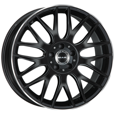 MAK Arrow Black Mirror Lip 9,00x19 5x112,00 ET20,00