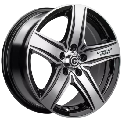 Carbonado GTR Sports 1 Black Polished 5,50x13 4x98,00 / 4x100,00 ET30,00