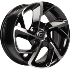 Carbonado Nantes Black Polished