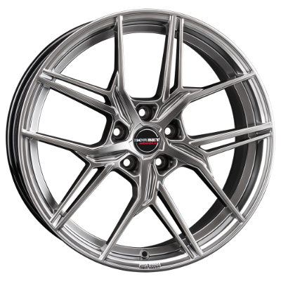 Borbet QX hyper black silver 8,50x20 5x108,00 ET45,00
