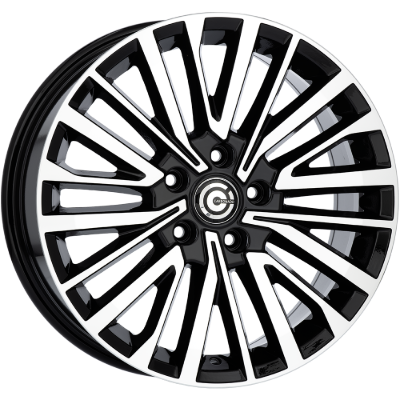 Carbonado Song Black Polished 8,00x18 5x120,00 ET50,00