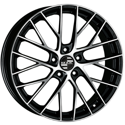 MAK Monaco-D Black Mirror 11,00x19 5x130,00 ET50,00