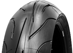 Close-up van het loopvlak Michelin PILOT POWER 2CT 190/50ZR17 (73 W) Rear TL M/C