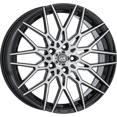 ARTECH Krystal Black Polished 8,00x18 5x112,00 ET41,00