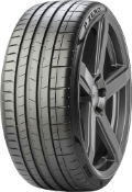 Close-up van het loopvlak Pirelli P Zero (PZ4) 265/45 R21 104 W S.C.