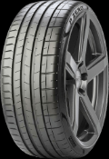 Close-up van het loopvlak Pirelli P Zero (PZ4) 255/30 R20 92 Y XL, ZR, ALP, S.C.