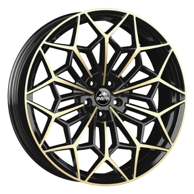 Antera A105 Piano Black Champagne 9,50x22 5x108,00 ET35,00