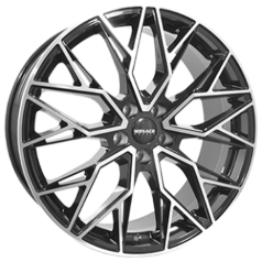 MONACO WHEELS Grand Prix 15 FF Black Polished