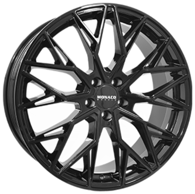 MONACO WHEELS Grand Prix 15 FF Gloss Black 8,00x19 5x130,00 ET39,50