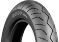 Close-up van het loopvlak Bridgestone B03 120/70-14 55 S Front TL