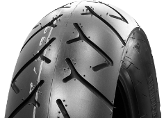 Close-up van het loopvlak Bridgestone G 702 160/80-16 80 H Rear TL M/C RF