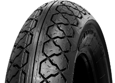 Close-up van het loopvlak Metzeler Perfect ME 77 140/90-15 70 S Rear TT M/C