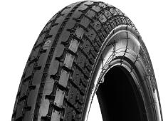 Close-up van het loopvlak Heidenau K34 3.25-19 54 H Front/Rear TT M/C Oldtimer