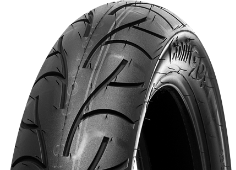 Close-up van het loopvlak Continental ContiGo! 150/70-18 70 V Rear TL M/C