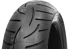 Close-up van het loopvlak Metzeler Roadtec Z8 Interact 160/60ZR18 (70 W) Rear TL M/C M