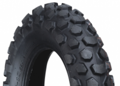 Close-up van het loopvlak Duro HF910 3.00-12 47 J TL M/C