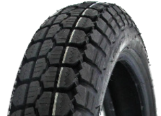 Close-up van het loopvlak Duro HF308 2.50-16 36 L TT M/C