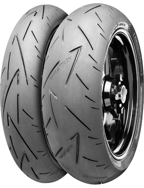 Continental ContiSportAttack 2 120/70ZR17 (58 W) Front TL M/C