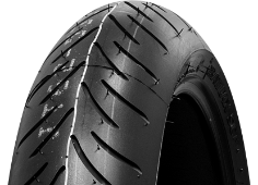 Close-up van het loopvlak Bridgestone SC1 100/80-16 50 P Front TL